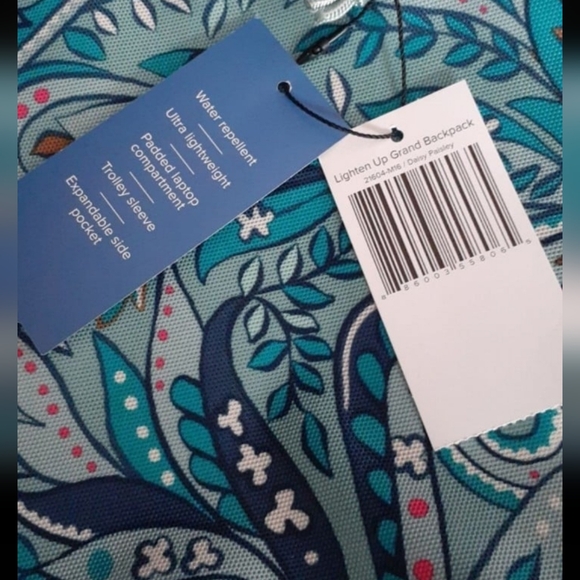 New Vera Bradley Grand Backpack - Picture 11 of 11